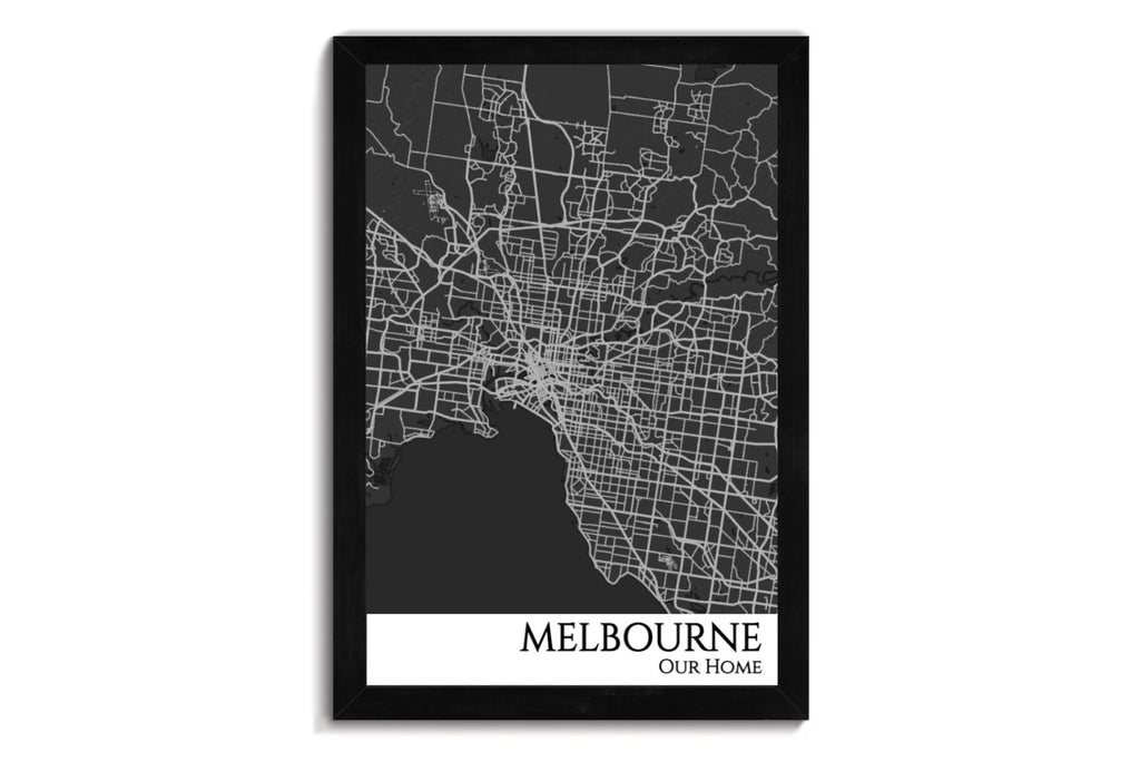 melbourne city map