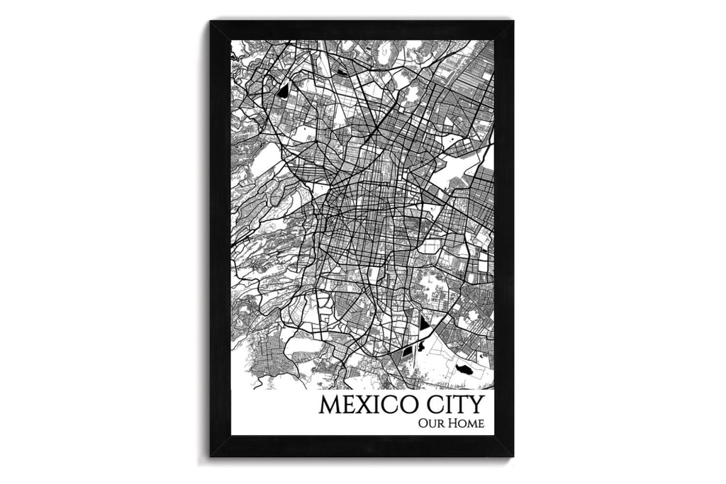map of mexico city