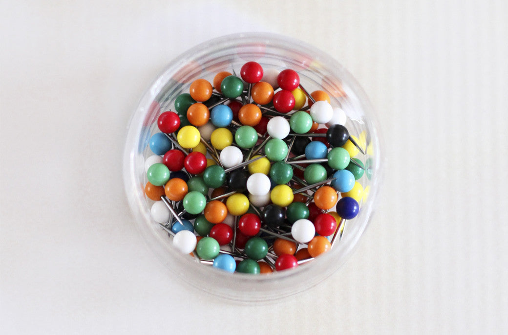 Map Push Pins - Multi-Colored Pins – GeoJango Maps