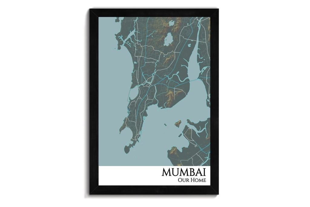 map of mumbai india