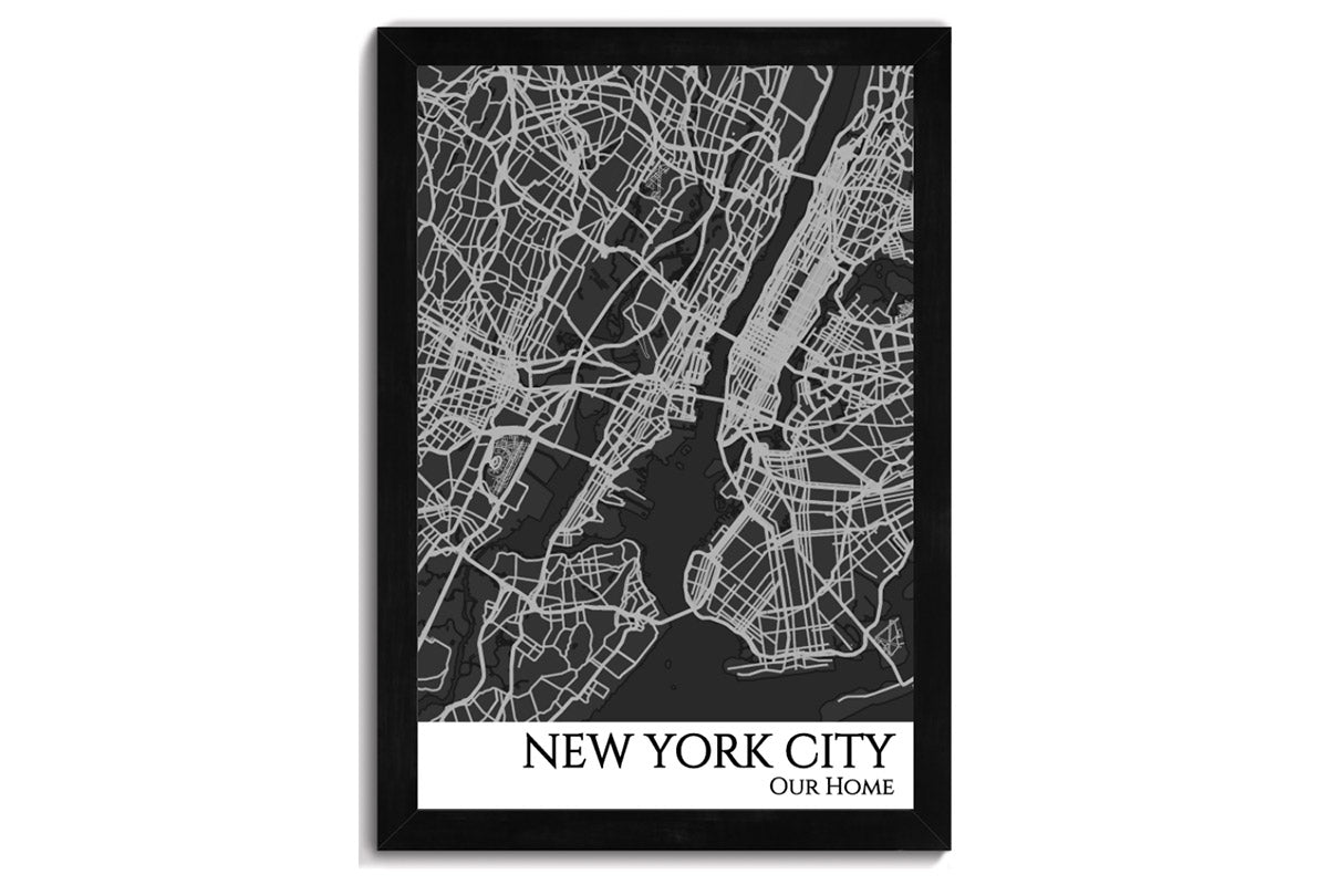 new york map