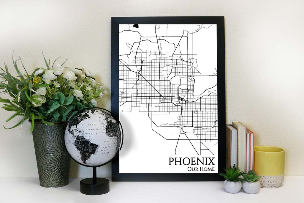 phoenix street map