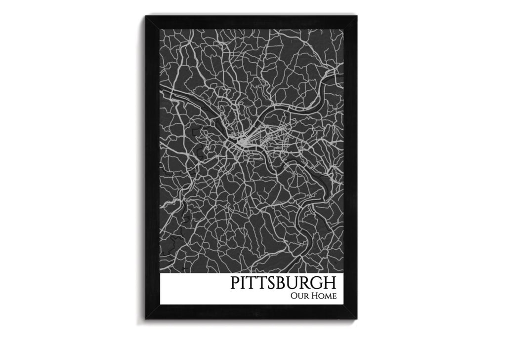 Pittsburgh city map