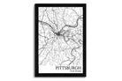 Pittsburgh map