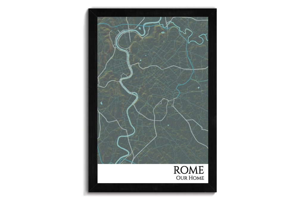 rome city centre map