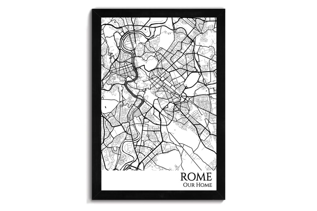 map of rome