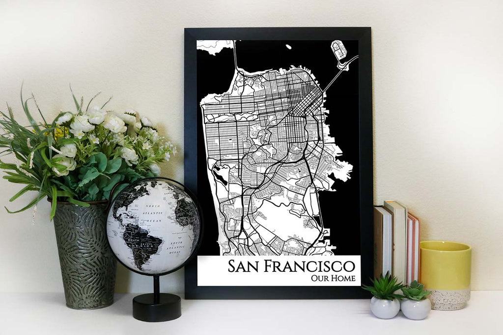 map of sf