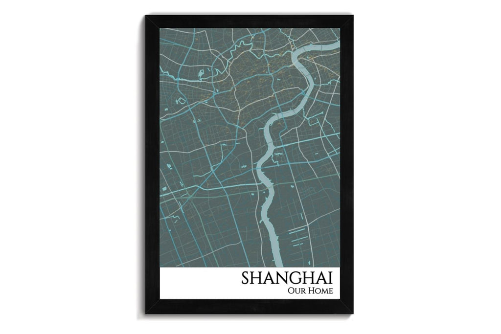 map of shanghai china