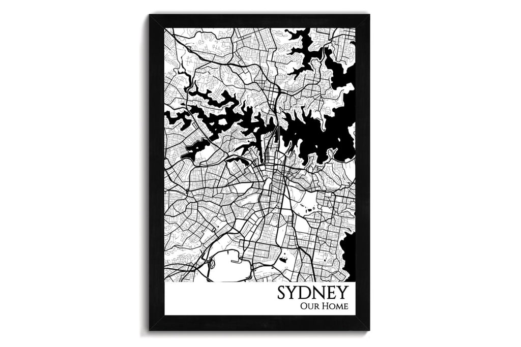 map of sydney australia