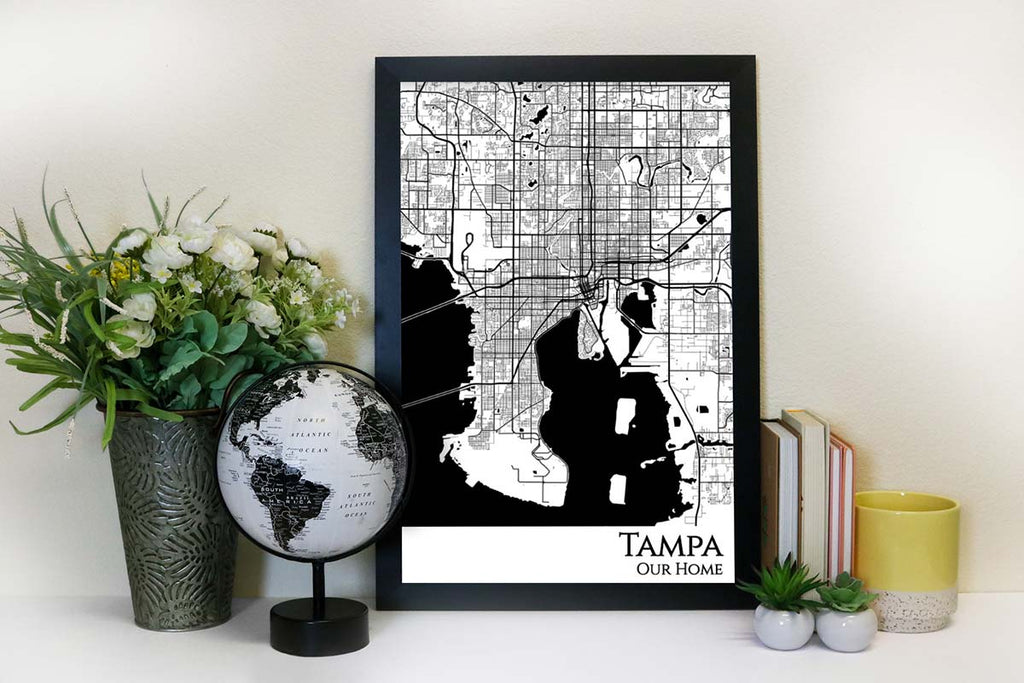 map of tampa florida