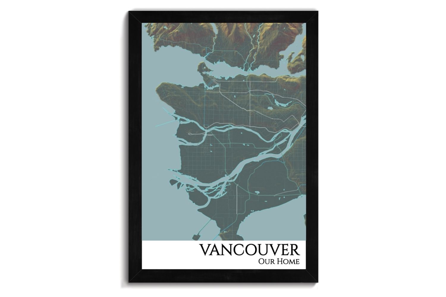 vancouver bc map