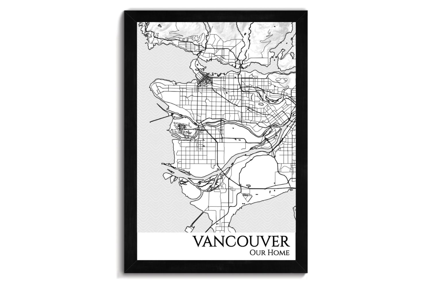 map of vancouver bc