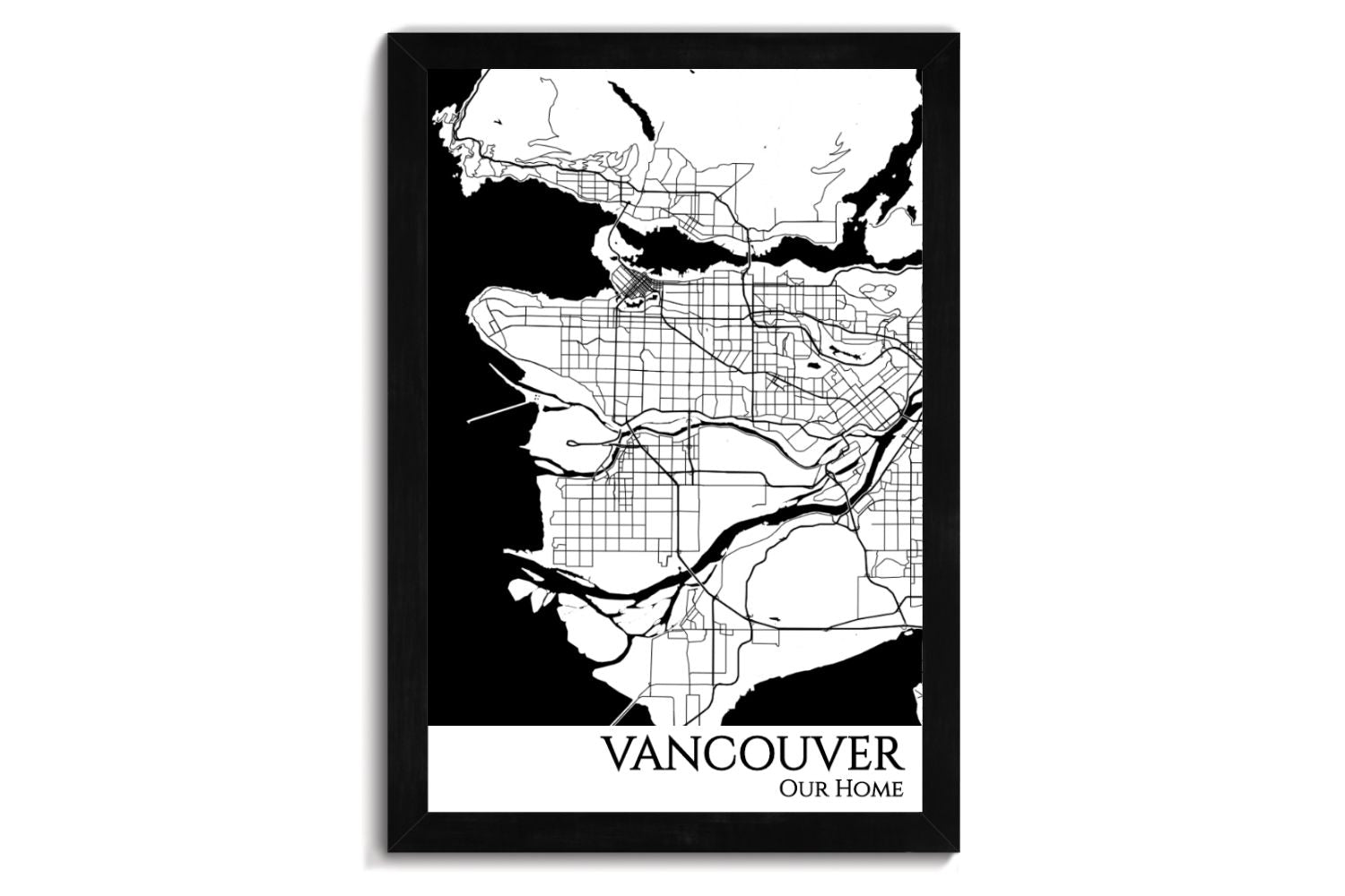 vancouver canada map